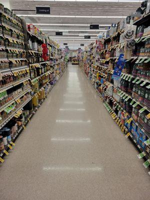 Grocery aisle