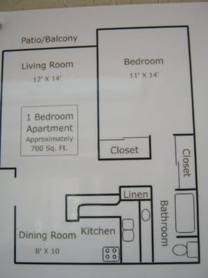 FLOOR PLAN 1+1