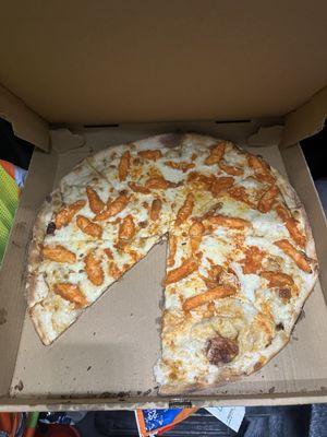 Buffalo chicken pizza