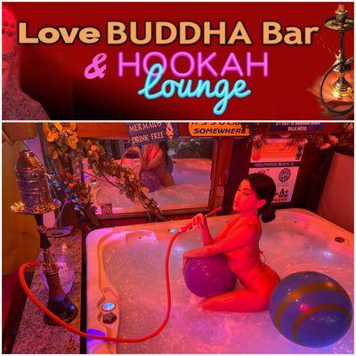 Only Hookah Lounge with 7 seaters HOT TUB @lovebuddhabar @villasinclair 317 Polk Street
Hollywood Beach  Fl 33019  
1-954-450-0000