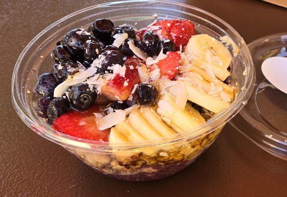 7-2-24 : Primo Acai Bowl ... $12.04! Wow, prices have gone up!