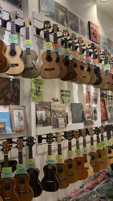 Imported ukuleles