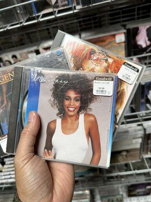 CDs; got Whitney, Bob Marley and Gloria Estefan