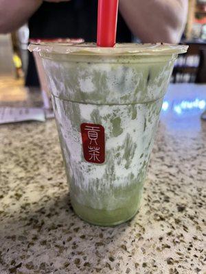 Matcha Marble Latte