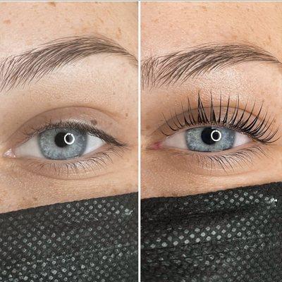 Lash Lift and Tint