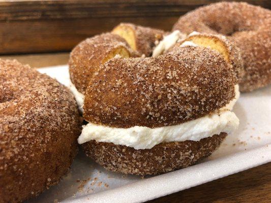 Cider donut whoopie pies