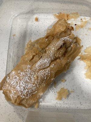 Super flaky Apple strudel