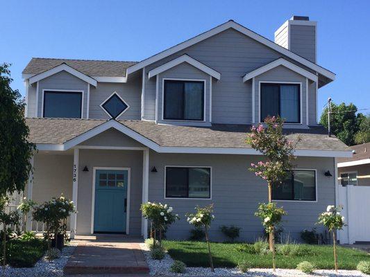 New paint, front door, windows and landscaping