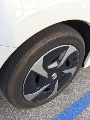 Bald tires