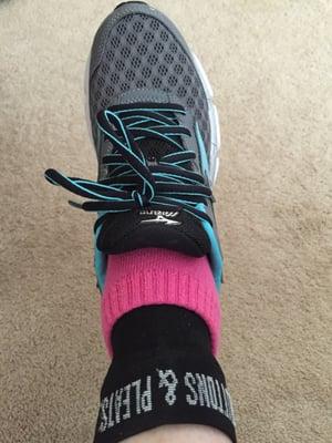 New sneakers from Jenkintown Running Company - feels so good!