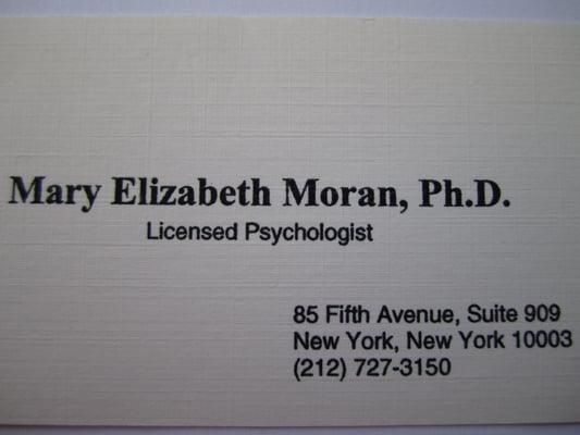 Mary Moran, PhD