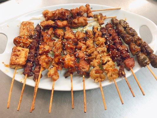 Skewers Combo Sampler