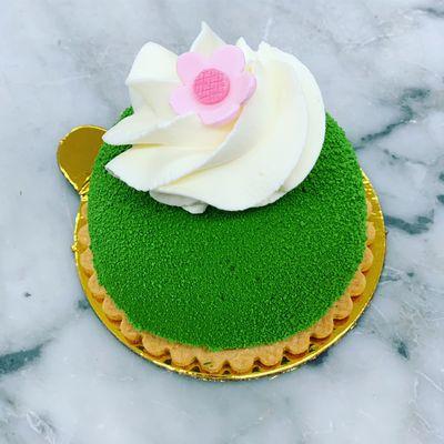 Pistachio mousse