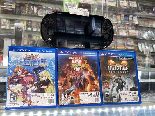 PSVita console and great games!