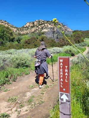 Waterfall trail