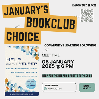 Connect with other BIPOC therapists as we learn and grow together with our FREE monthly bookclub.