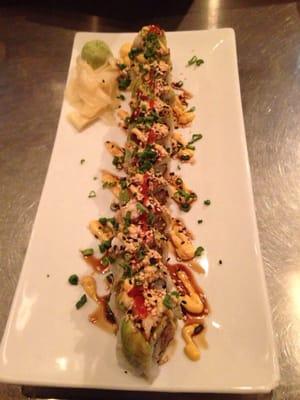 Rattlesnake roll