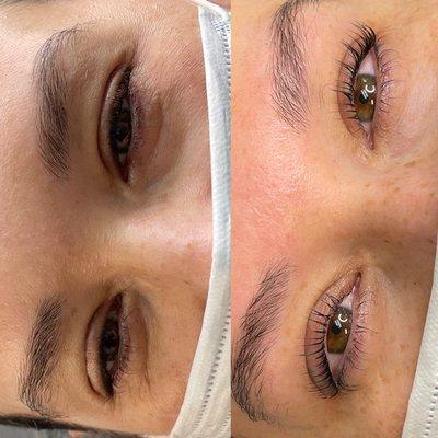 Keratin Lash lift