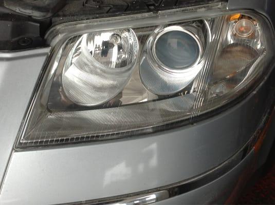 Headlight restoration After