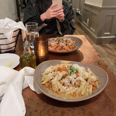 Penne con Zucca