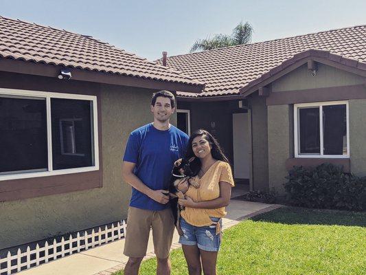 Congrats on homeownership!