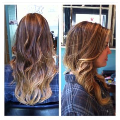 Balyage and cut by Alixx Hetzel