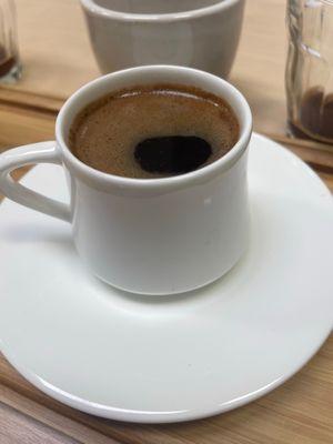 A beautiful cup of Turkish coffee