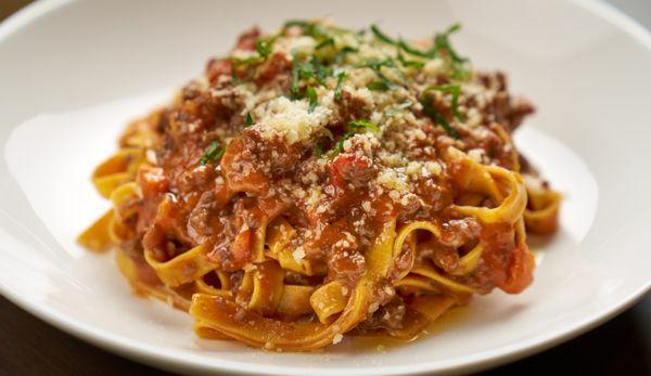 Tagliatelle Ragu Cinghiale | Slow cooked wild boar, parmigiano.​