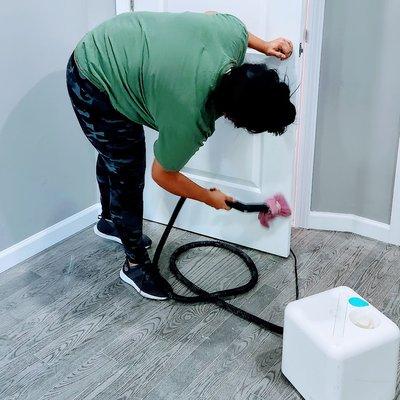 Our steam cleaning service is advanced cleaning. #ecocleaningpro