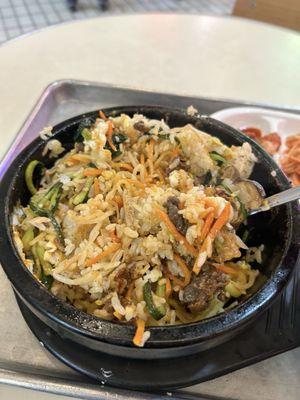 Hot stone Bibimbap