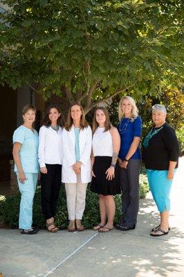 L to R: Carol, Natasha, Vicky, Caroline, Brooke, Deb