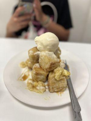 Durian Brick Toast!