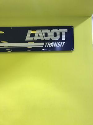 The NEW LADOT TRANSIT STORE