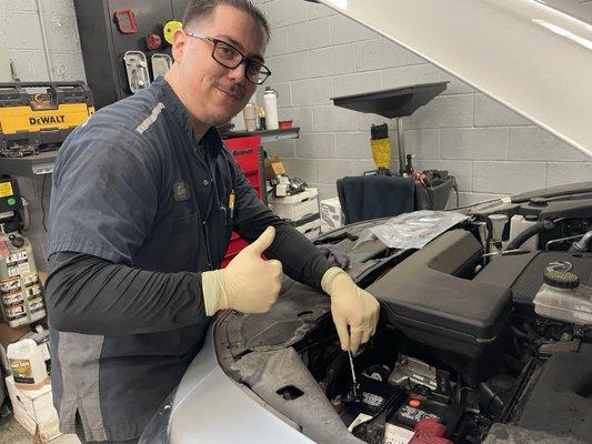 Enrique at INFINITI of South Bay recommends you should replace your car battery every four to five years. Come in for a free battery check!