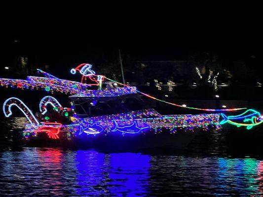 Boca Raton Xmas Boat Parade