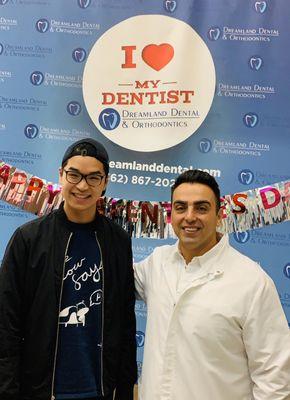 Happy patient after braces treatment completed. We take a lot of pride in providing the highest quality of dental and Orthodontics care.