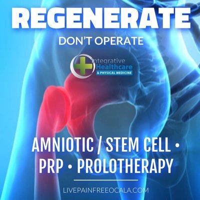 Regenerate Joints with Cellular Therapy