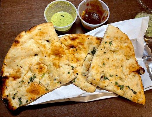 3. Garlic Naan