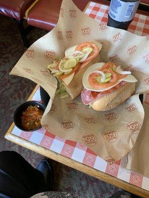 Fresh Italian Lunch Sub!