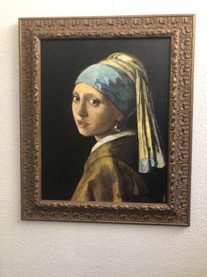 Girl With a Pearl Earring. after Vermeer