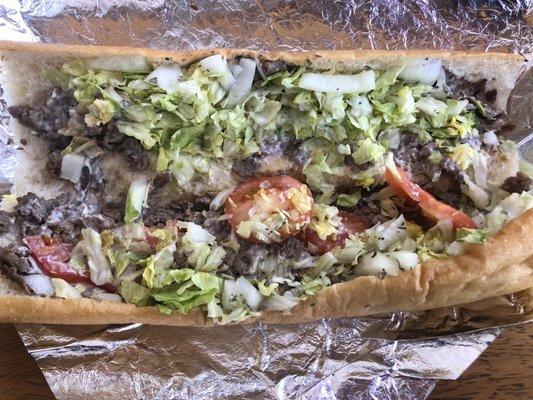 14. Cheese Steak Hoagie