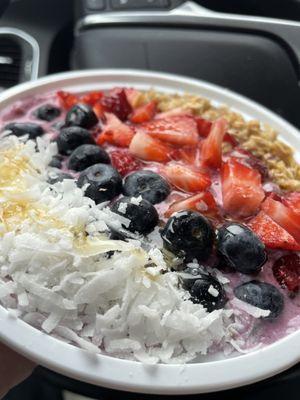 Mixed Berry Smoothie bowl