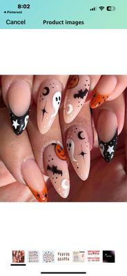 Halloween nails