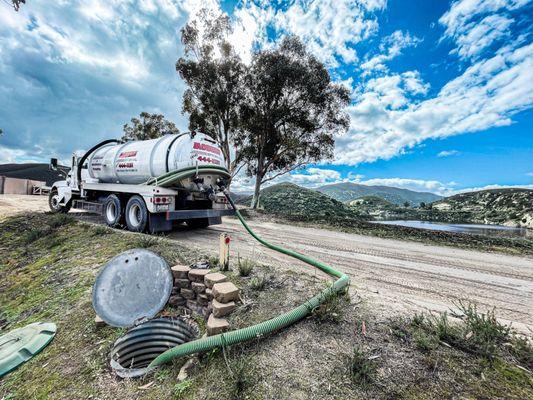 Jamul dam maintenance  site