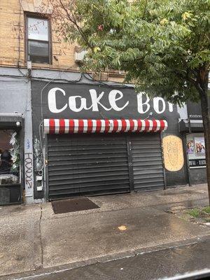 This is the store front of that terrible bakery