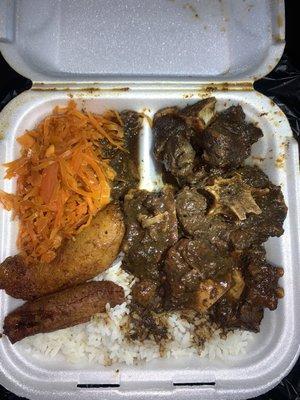 Medium Oxtail with White Rice