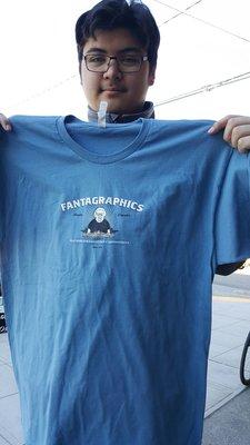 The Homie got a Tshirt (3/19/17) Georgetown is so cool!