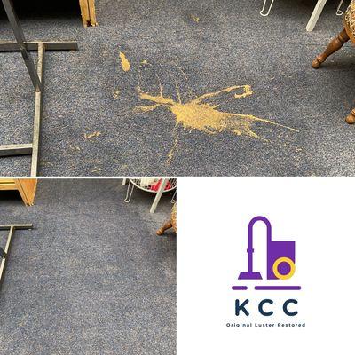 Extreme paint stain....GONE!!!  #kccct