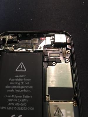 Water damage iPhone 5