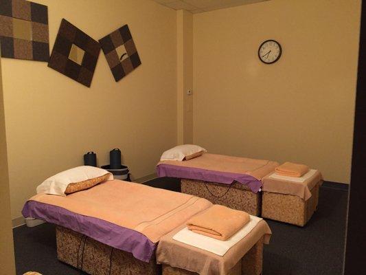 Foot massage room